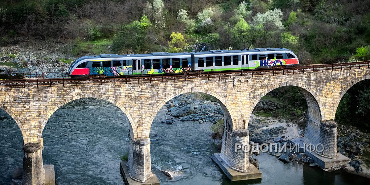 Пътуване с влак по линията Подкова Димитровград